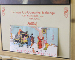 Otley location, Farmers Coop Exchange, 1935 Calendar Memorabilia