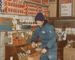 The service station from the 80s