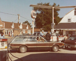 The service station from the 80s